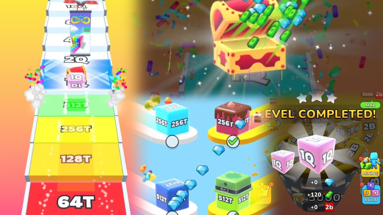 The Evolution of 2048 Merge Games - Episode 175 Live - YouTube