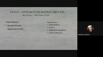 LED Chaser Circuit Simulation using Multisim