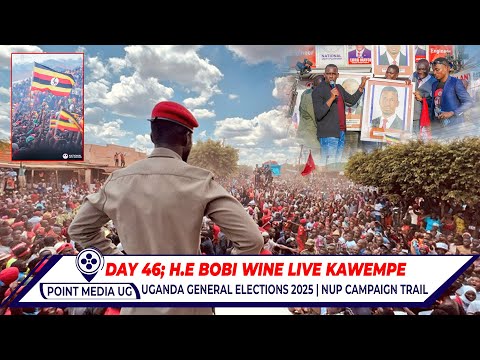 LIVE BREAKING AMASASI GATANDISSE E KAWEMPE H E BOBI WINE ASANYALAZA ABANTU DAY 46 11 24th 25