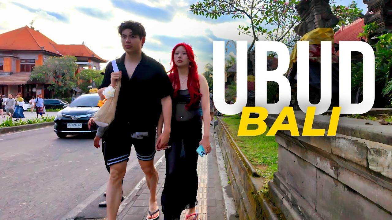 🇮🇩 BALI • Strolling Through Ubud: Local Life, Market Buzz & Palace Views • INDONESIA