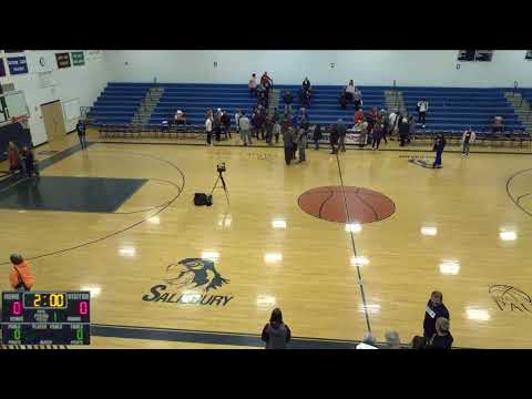 Salisbury Township High School vs Northwestern Lehigh High School Mens Varsity Basketball