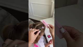 Learned this hair hack from dance coach #hairstyle #momhack #dance #gymnastics #hair