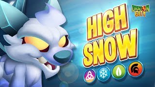 The High Snow Dragon!! Heroic Race: Frozen Lake - Dragon City screenshot 5