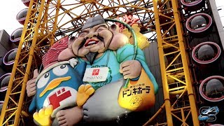 Riding an Oval Ferris Wheel in Osaka, Japan! Dotonbori Don Quijote Ebisu Tower