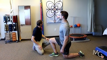 shoulder positional awareness testing with visual feedback