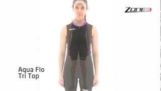 Zone 3 Womens Aquaflo Tri Top