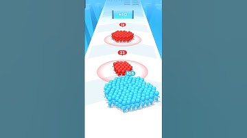 Blue Army vs Red Army — Final Showdown 😤 | Count Master #shorts #countmaster