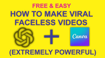 How to Create viral Faceless Videos Using ChatGPT and Canva