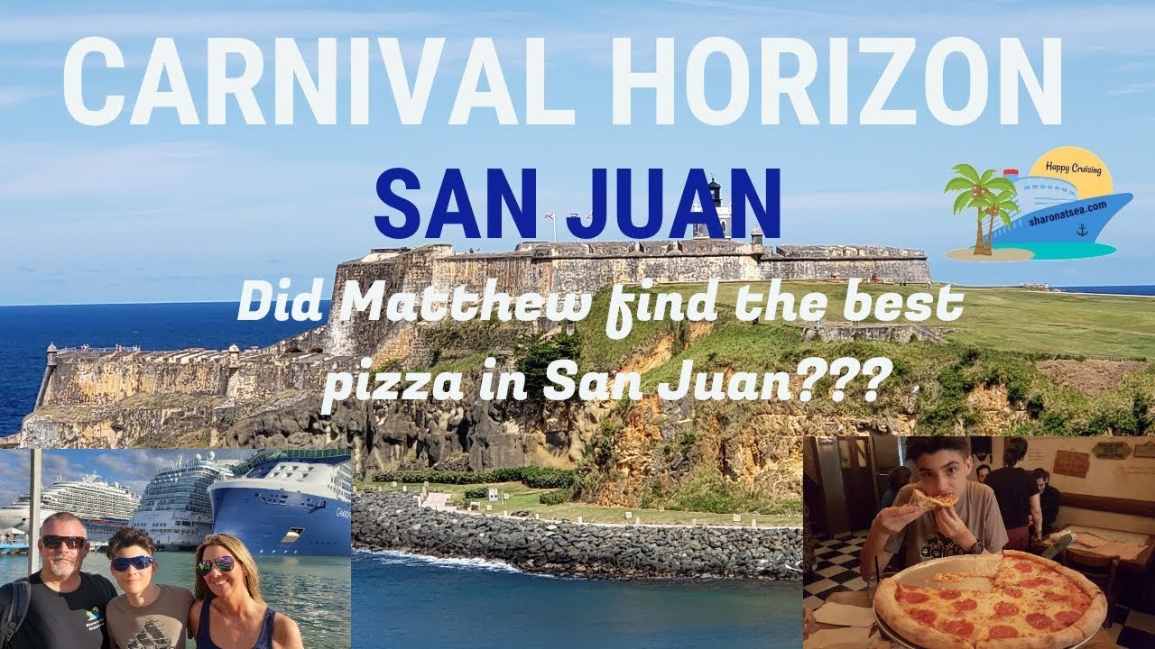 CARNIVAL HORIZON | SAN JUAN | THE #1 PIZZA PLACE IN SAN JUAN!!!