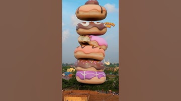 Oh my Donuts 🍩🤤 | #cgi #simulation #edit #shorts #satisfying #3danimation #blender #comedy