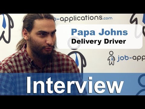 Papa John's Delivery Driver Job