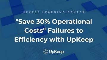 Increase operational efficiency - Master Root Cause Analysis using Failure Codes with UpKeep