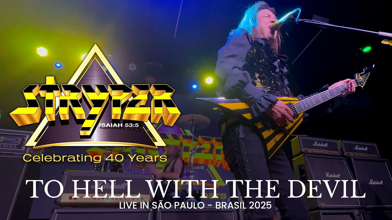 Watch STRYPER | To Hell With The Devil | Live in São Paulo 2025 | 4K Video | #stryper #heavymetal on YouTube Watch STRYPER | To Hell With The Devil | Live in São Paulo 2025 | 4K Video | #stryper #heavymetal on YouTube