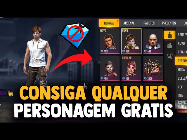 Miguel Grátis no Free Fire – Saiba como ganhar de Graça – Free Fire tudo  Grátis