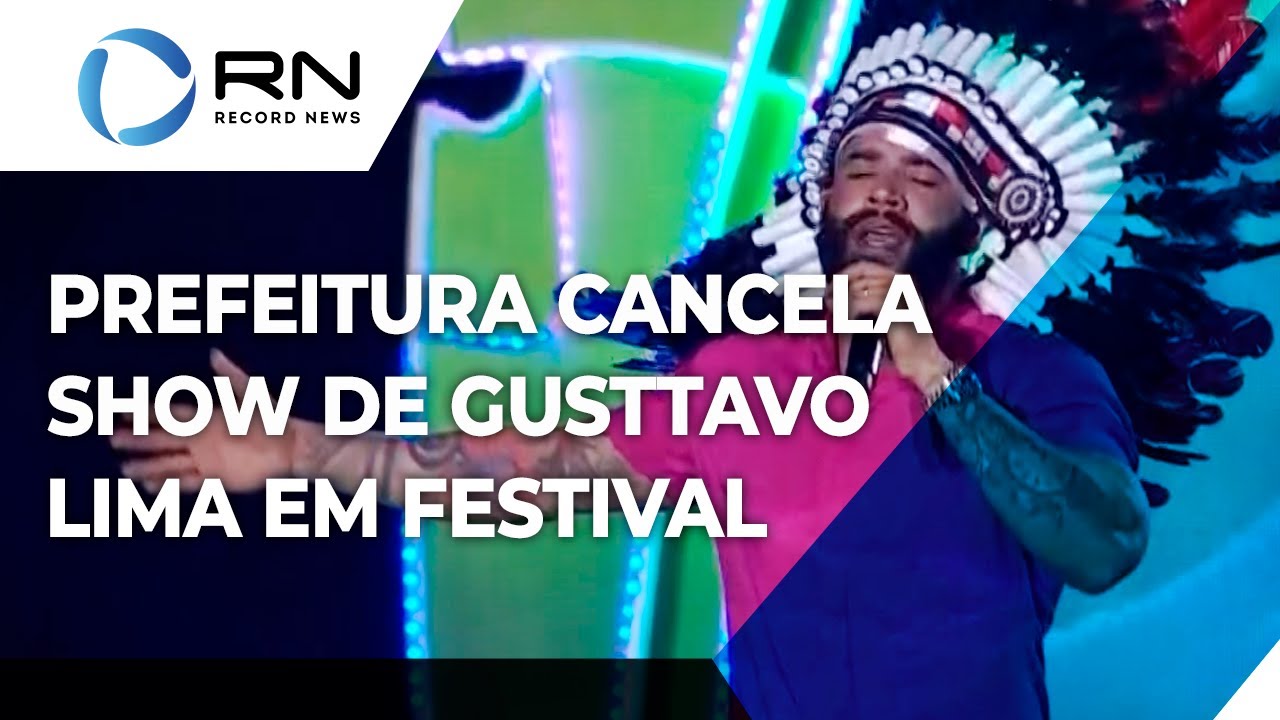 Cidade cancela show de Gusttavo Lima após polêmica