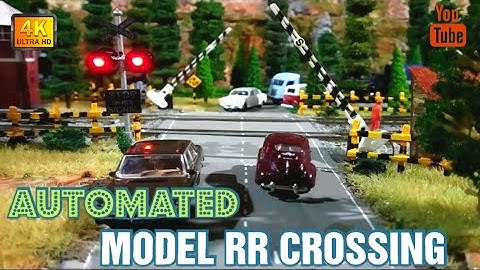 Operating Model RR Crossing | HO scale railroad crossing | भारतीय मॉडल रेलरोडिंग