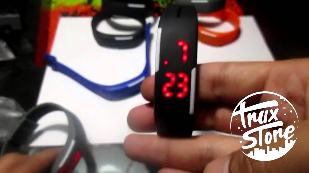 Reloj pulsera deportivo LED (TRUXSTORE tu tienda mas cercana...) - YouTube