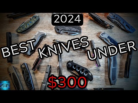 The BEST 20 EDC Knives Of The YEAR Under $300 (2024)