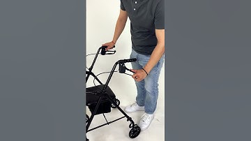 How to: Using your rollator brakes🛞 #rollatorwalker #walkingaid #mobilityaid