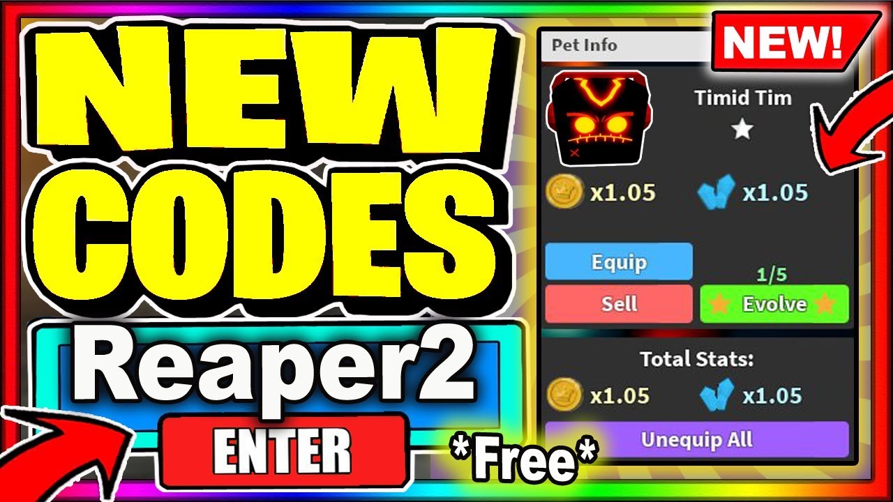 all-new-secret-codes-roblox-reaper-simulator-2-youtube
