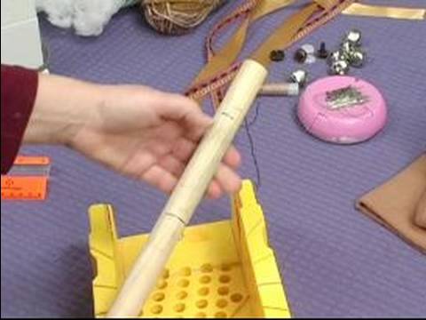 How to Make a Hobby Horse For Kids : How to Prepare a Broomstick for Hobby Horse