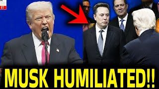 Trump HUMILIATES Elon As Epstein Secrets COME OUT