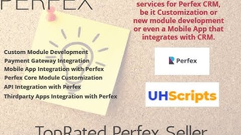 Perfex CRM Development Services | Module Development | Customization We Offer