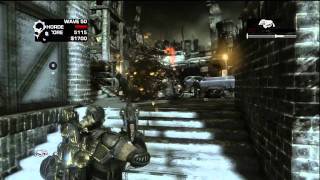 Gears of War 3 Wave 50 Horde Gridlock- Road to Horde Master - Part1