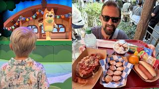 We Had The Best Day Ever At Disneyland! | We Saw Bluey, Tried NEW Foods & Disneyland Canoes!