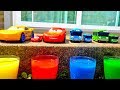 Learn Colors with Mcqueen Tayo Bus Finger Song Car Toy Video for Kids playground