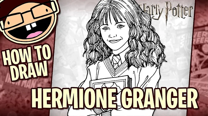 How to Draw HERMIONE GRANGER (Harry Potter Movie Series) | Narrated Easy Step-by-Step Tutorial