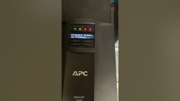 Firmware update APC Smart SMT1500I