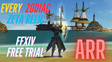 FFXIV - Every ARR Relic on Free Trial