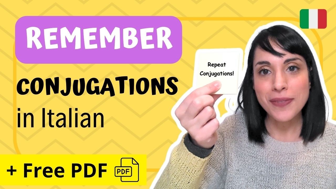 How to FINALLY REMEMBER Italian Verb Conjugations | 3 Teacher-Tested Methods