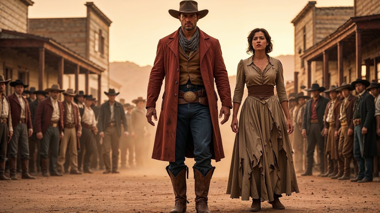 She Was About to Be Shot as an Example, Until the Cowboy Took the Bullet in Her Place