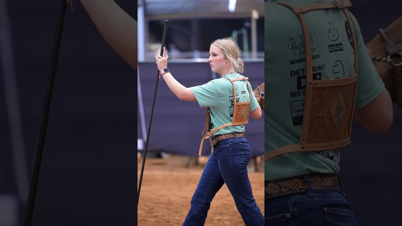 Looking back at Ella Pirtle at the 2025 All American.