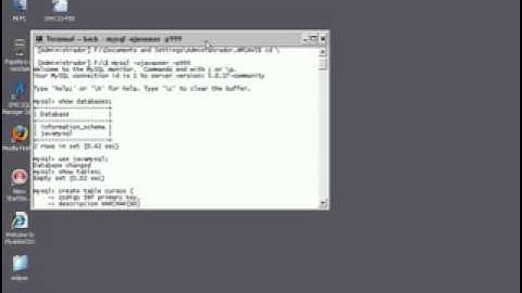 Conectar Java y MySql con Eclipse - Parte II - Video 1/2