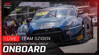 LIVE | Onboard #500 | Race 1 | Mandalika | Team 5ZIGEN Nissan | GT World Challenge Asia 2025