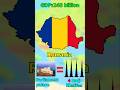 WhyIsRomaniaSoUnique?🇷🇴✨️#romania#balkan#europe#shorts#maps#countries#fun#facts#fyp #travel#explore🤩