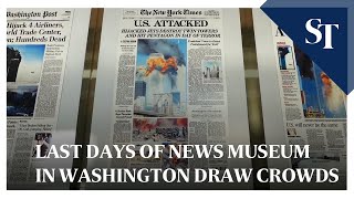 Download Lagu Last days of news museum in Washington draw crowds | The Straits Times MP3