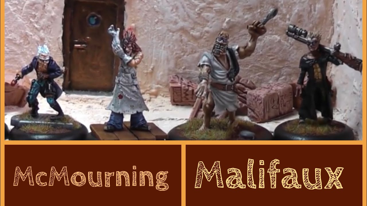 Classic McMourning painted for Malifaux