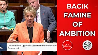 Ivana Bacik: Famine of Ambition - Government Failing on Climate