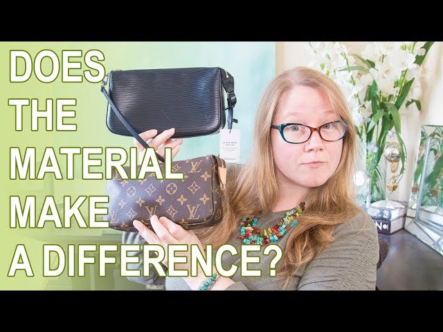 What Fits COMPARISON: Louis Vuitton Pochette Accessoires Canvas vs