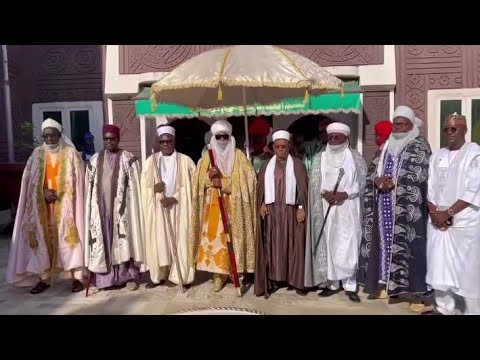 Sarki Sanusi II Ya Samu Mubaya A Daga Manyan Sarakunan Gargajiya Daga Jamhuriyar Nijar Da Jihar Yobe