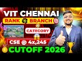 VITEEE Result 2026 out 🤬scam | VIT Chennai Cut off 2026 🔥 | VIT Counselling 2026 |VIT Vellore Cutoff