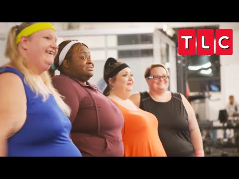 Ashely and the Ladies Push Themselves in Intense Barbarian Burn Workout | 1000-lb Best Friends | TLC