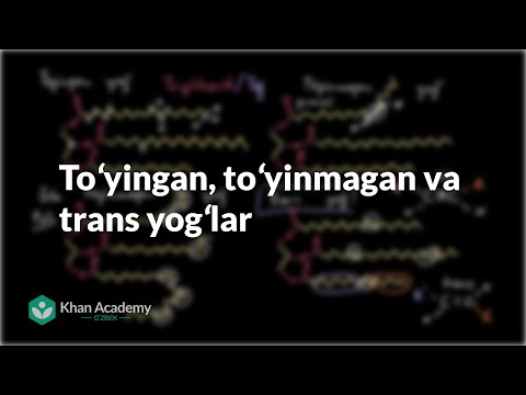 Video: Trans Yog'lari: Xavfli Va Zararli Xususiyatlar