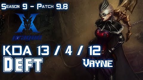 KZ Deft VAYNE vs KAI