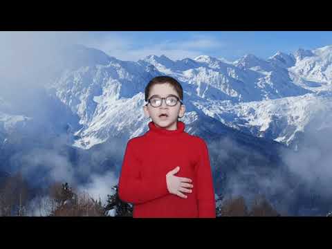 ,,ყველას, ყველას, ყველას\" ,, მურმან ლებანიძე\" ლექსს კითხულობს 9 წლის დავით ინასარიძე