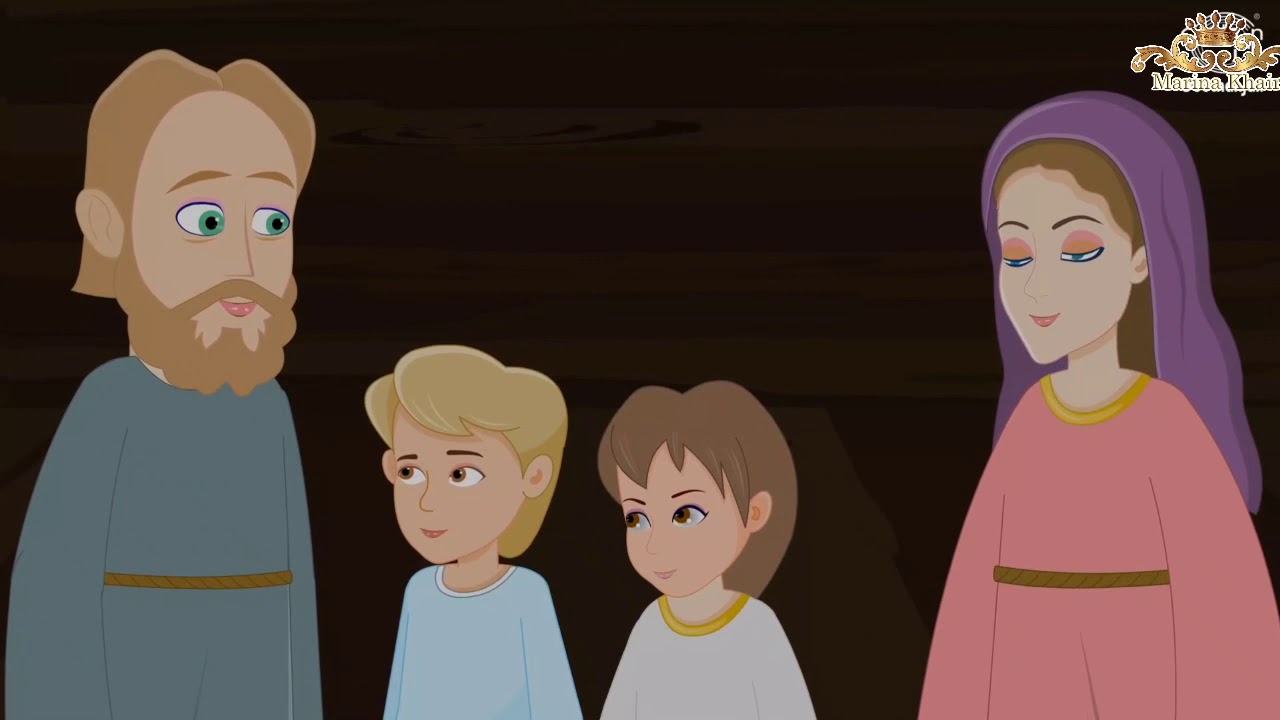 نوح والطوفان لاطفال مدارس الاحد